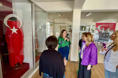 Romanyalı öğretmenler Osmaniye’de atölyelerdeki çalışmaları inceledi
