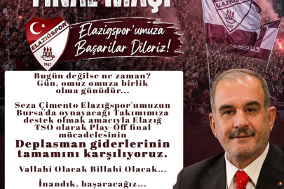 Başkan Alan, Elazığspor’un deplasman giderlerini karşıladı
