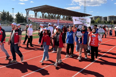 "Sağlık İçin Hareket Et Günü" kapsamında yürüyüş düzenlendi
