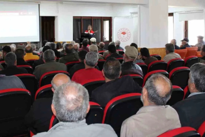 Kırsal kalkınma ve bireysel sulama destekleri Tercan’da anlatıldı
