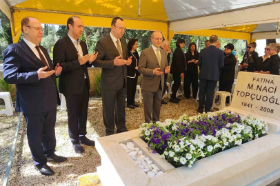 Naci Topçuoğlu Vefatının 18. Yılında mezarı başında dualarla anıldı
