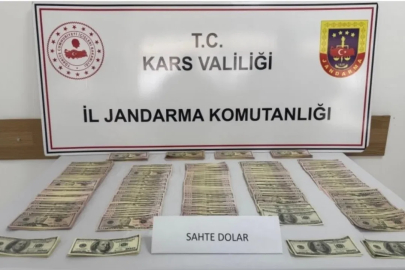 Kars’ta bayram öncesi sahte para operasyonu: 2.3 Milyon TL’lik sahte dolarla yakalandılar
