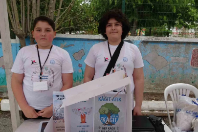 Ortaokul öğrencilerinden yapay zekâ destekli akıllı geri dönüşüm sistemi
