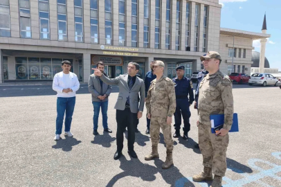 Tümgeneral Halil Şen’den okullarda güvenlik denetimi
