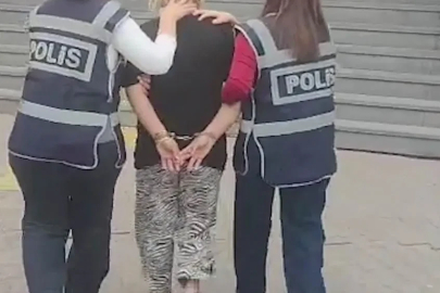 Hırsızlık suçundan 70 yıl cezası bulunan kadın polisten kaçamadı
