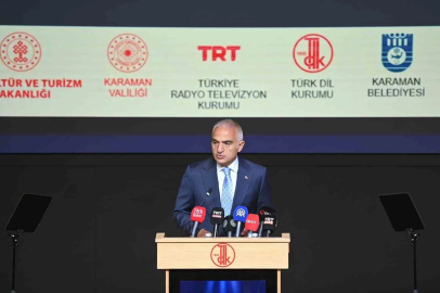 Bakan Ersoy: "Türkçe, uçsuz bucaksız Türkistan topraklarından Anadolu’ya uzanan bir medeniyet yürüyüşünün sesidir"
