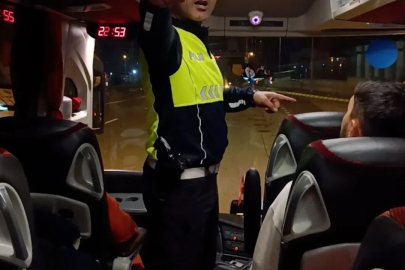 Bolu’da trafik komiserinden yolculara hayati uyarı
