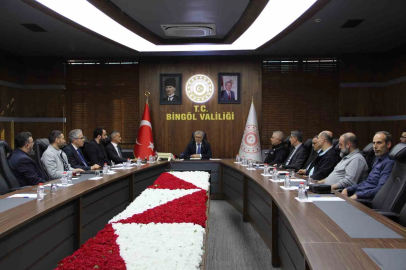 Bingöl’de Deprem Master Planı değerlendirmesi yapıldı
