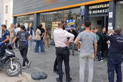 Güzellik merkezinde korkutan yangın
