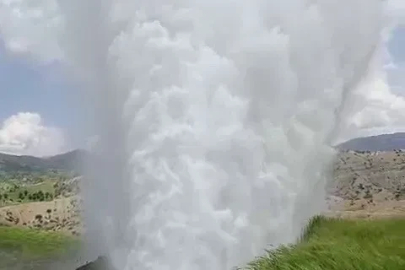 Su isale hattında patlama
