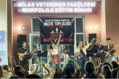 Milas Veterinerlik Fakültesi, müzik ve dayanışma şenliğine ev sahipliği yaptı
