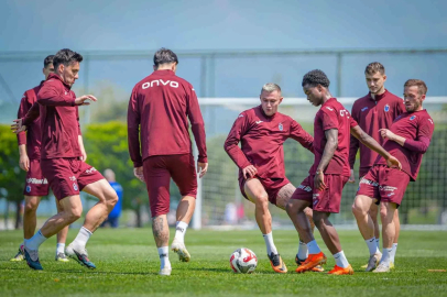 Trabzonspor, kupa maçının hazırlıklarını tamamladı
