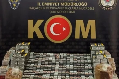 Bilecik’te 22 bin 400 makaron ele geçirildi
