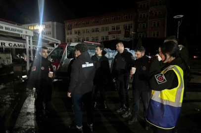 OMÜ Arama-Kurtarma ekibi sel bölgesinde görev aldı

