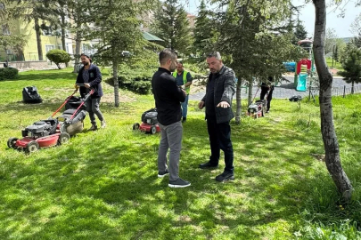 Ankara yeşil alanları ile yaz aylarına hazırlanıyor
