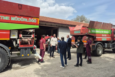 Bolu’da yangın söndürme araçları zorlu sezon öncesi denetimden geçti
