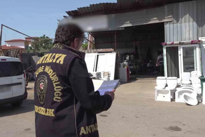 İkinci el eşya satan iş yerlerine eş zamanlı denetim
