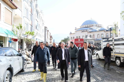 Samsun’da sel bölgesinde inceleme
