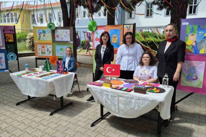 Emek ve sabır bir araya geldi: Özel öğrencilerin el emeği eserleri sergilendi
