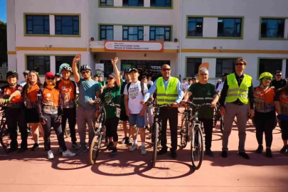 Gençler bağımlılığa karşı pedal çevirdi
