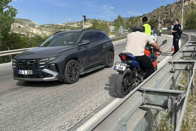 Burdur’da motosiklet kazası: 1 yaralı
