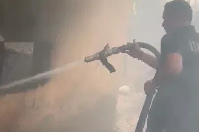 Osmaniye’de kiler yangınında kedi ve yavruları kurtarıldı
