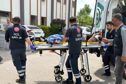 Traktör tekerinin altında kalan genç kız ağır yaralandı
