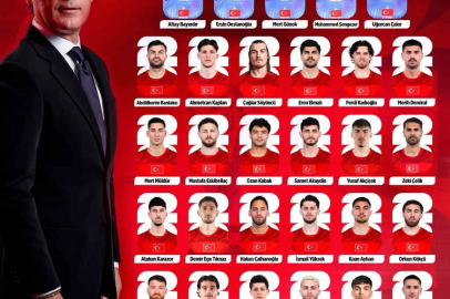 A Milli Takım’ın 2026 FIFA Dünya Kupası geniş kadrosu açıklandı
