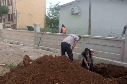 Malatya’da altyapı çalışmasında doğalgaz borusu patladı
