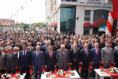 MHP Samsun İl Başkanlığı’nın yeni hizmet binası açıldı
