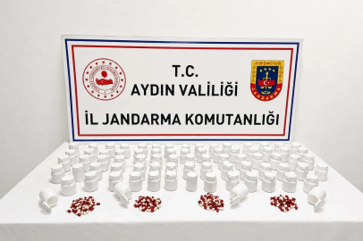 Efeler’de 3 bin 939 adet uyuşturucu hap ele geçirildi
