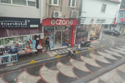 Keşan’da sağanak yağış etkili oldu
