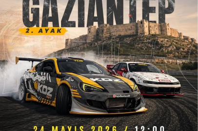 Türkiye Drift Şampiyonası ilk kez Gaziantep’te
