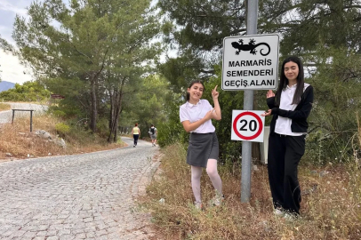 Marmaris Semenderine, öğrencilerden yakın koruma
