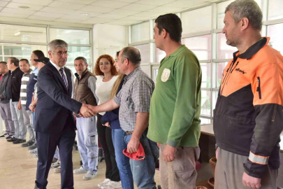 MSKÜ’de bayramlaşma töreni
