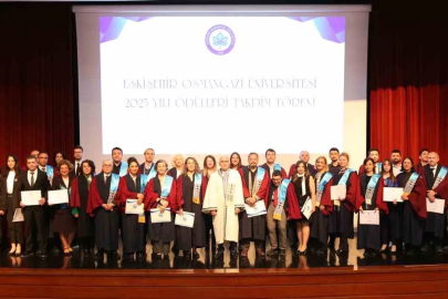 ESOGÜ 2025 yılı ödülleri sahiplerini buldu
