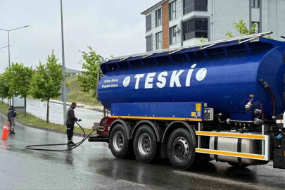 Tekirdağ’da sağanak etkili oldu, ekipler teyakkuza geçti
