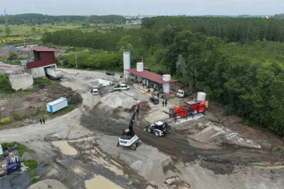 Terme kendi asfaltını üretmeye başladı
