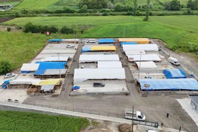İlkadım’da kurban pazarı bayrama hazır
