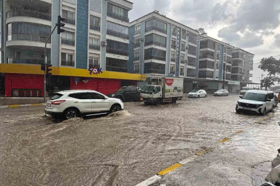 Bozdoğan’da sağanak yağış sonrası ekipler sahada

