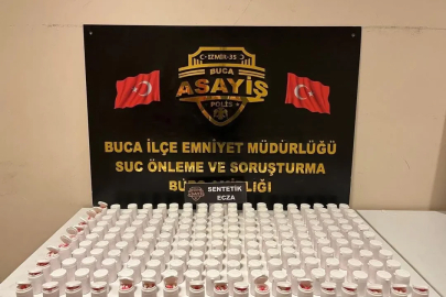 İzmir’de 10 bin 854 sentetik hap ele geçirildi
