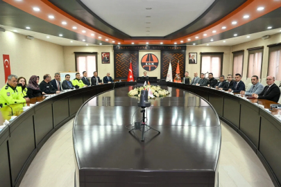 Erzurum’da trafik güvenliği zirvesi
