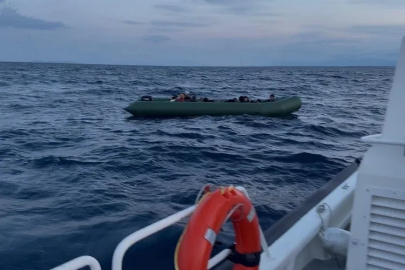 Didim’de 11 düzensiz göçmen kurtarıldı
