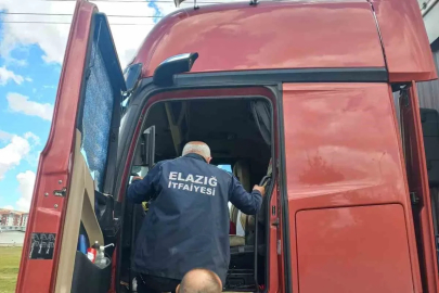 Elazığ’da tır şoförü aracının içinde ölü bulundu
