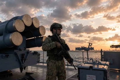 MSB: "Somali Deniz Görev Grubu unsurları, sondaj gemilerine refakat ve karakol desteğine devam ediyor"
