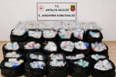 Gazipaşa’da 164 bin adet sentetik hap ele geçirildi
