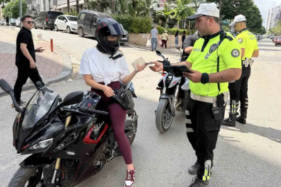 Adana’da 274 motosiklet sürücüsüne ceza kesildi
