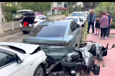 Söke’deki kazada 5 araç hasar gördü: 1 yaralı
