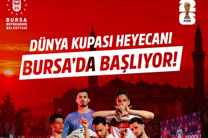 Orhangazi Parkında Milli Heyecan...