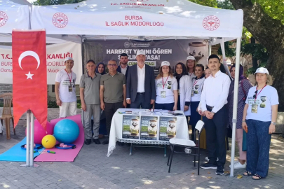 Bursa’da hareket yaşını öğren kampanyasına yoğun ilgi
